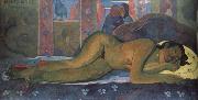Paul Gauguin Nevermore oil